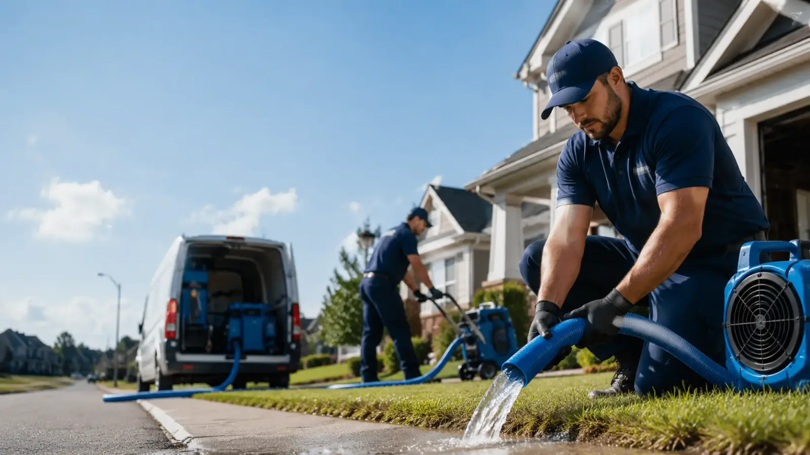 Flood Damage Restoration in Freetown, IN